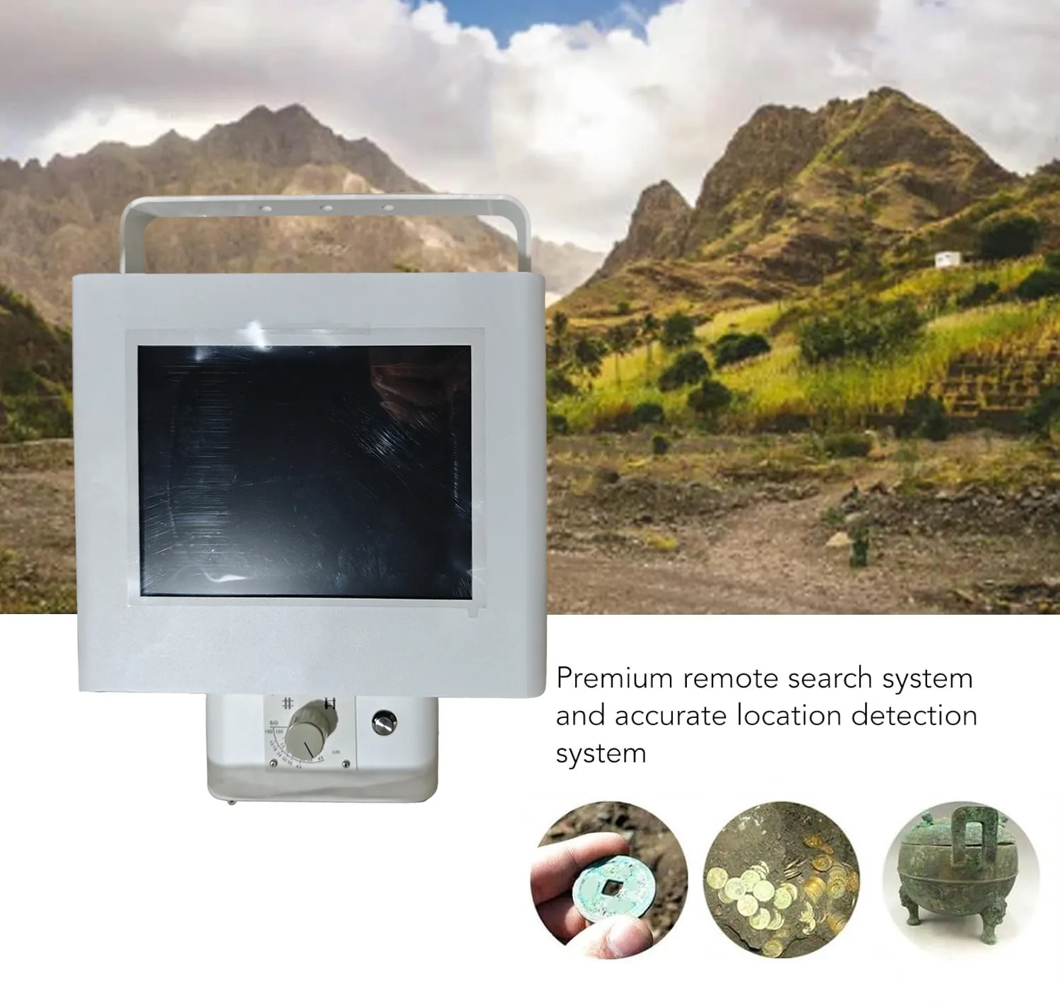 Détecteur d'or et d'argent portable haute précision KPS125